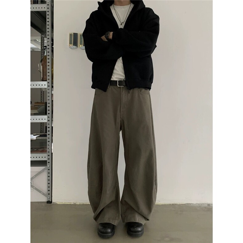 【春款现货】DYK003-P60春季新款廓形休闲美拉德弯刀牛仔裤,男装牛仔裤,星座603-2