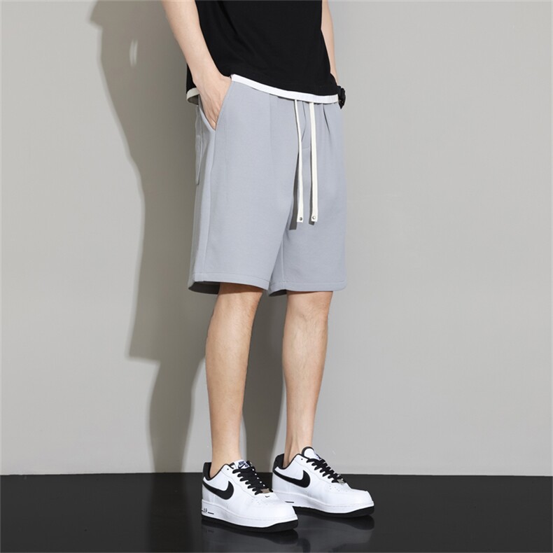 夏季新品休闲短裤男薄款纯色直筒中裤五分裤男2385/P32M-8XL,男装牛仔裤,星座1204