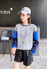 小熊空气卫衣，女装卫衣/绒衫，谷斯