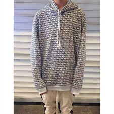 满印字母连帽卫衣宽松高街ing外套男女款帽衫情侣款WHK18，女装短外套，星座1116A（原606A-3）