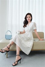 现货供应：面料连衣裙，女装连衣裙，拉思维加丝