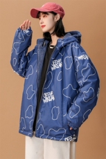 2023冬季中性风羊羔绒棉衣两面穿印花外套男女8830-P115控价138，男装棉衣，电商A441-1