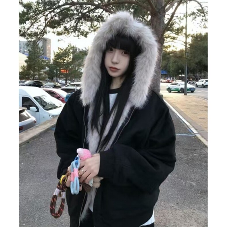 座山雕棉衣棉服女款冬季派克服小个子棉袄加绒加厚外套M8348,男装棉衣,星座1116A（原606A-3）