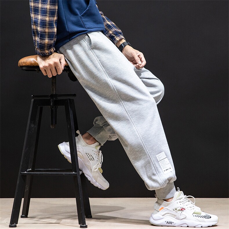 K12045-P40束脚纯运动裤男士休闲裤大码宽松卫裤男马切达,男装休闲裤,电商A040A