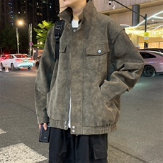秋冬新款时尚休闲皮衣拉链外套男士JK02559-P95，男装皮衣，星座308B-2