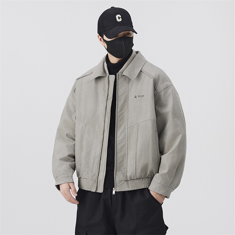 标90白鸭绒男士羽绒服2025冬季新款皮外套B240-YR88262-P275,男装羽绒服,电商B240