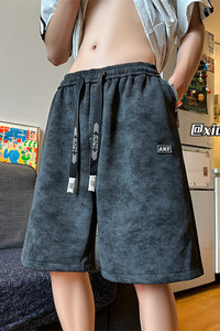 XZ616 夏季薄款扎染脏脏裤休闲裤设计感短裤TY2519 特P30控58图片
