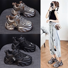 厚底复古老爹鞋鞋女2025年春秋季新款增高女鞋休闲鞋运动鞋女，女鞋休闲鞋，电商A223