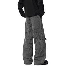 K2505-尺码s-2xl-P90-X118-成分：100棉-克重：280g-无影墙，男装牛仔裤，电商A310