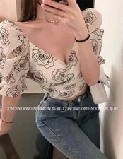 现货提花玫瑰小衫，其它，东町