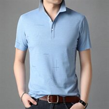 LH6632021夏季新款T恤衫男翻领POLO衫短袖透气，男装T恤，电商B360