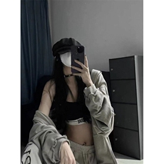 DBK28-P50春秋新款美式运动阔腿卫裤做旧水洗宽松情侣裤-网图现货，男装休闲裤，星座603-2