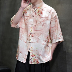 风数码印花衬衫C2501-P55，男装衬衫，星座815-1（原A203A）