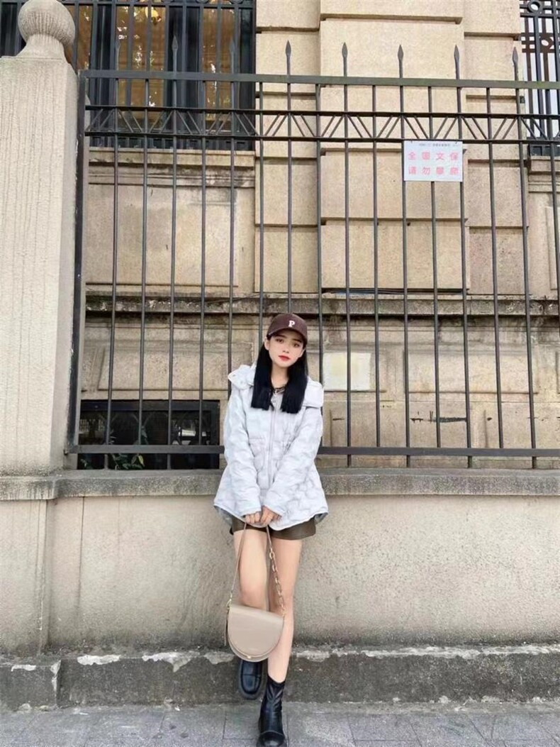 韩系轻薄款羽绒，其它，英稼琦