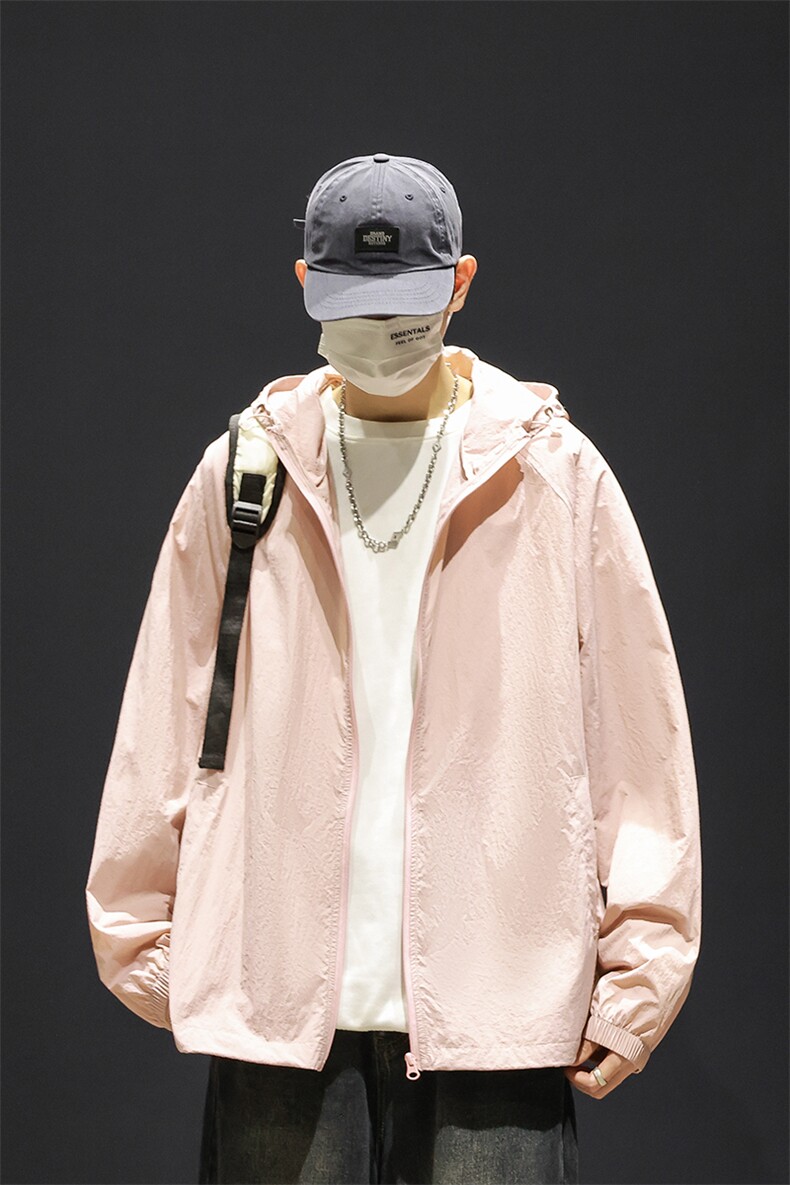 防晒衣男夏季薄款UPF50+防紫外线皮肤衣男宽松钓鱼防晒服2360-P35,男装防晒衣,星座1403A