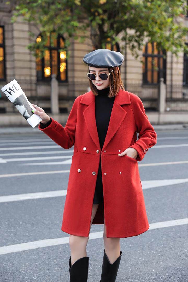 现货冬季韩版大衣，女装，春语雨桐