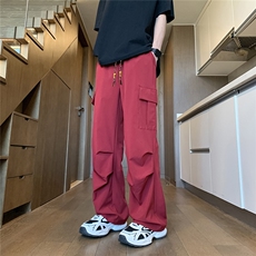 褶皱夏季速干休闲裤K111模特酒店92%聚酯纤维8%氨纶(S-2XL)TP28，男装休闲裤，电商A088
