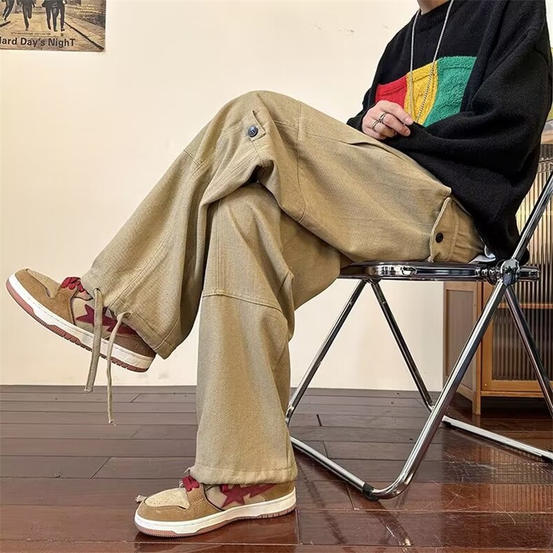 男秋季新款港风工装休闲裤A916P45,男装休闲裤,星座1116-2