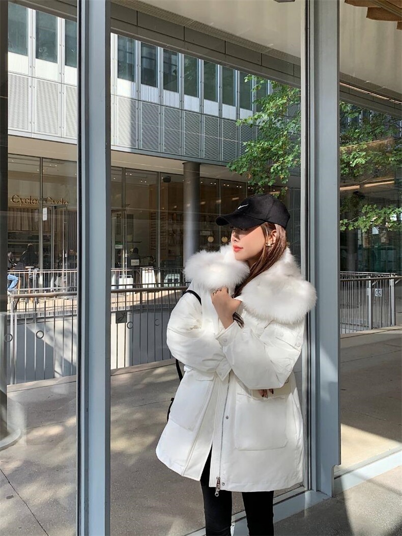 冬季新款派克羽绒服，女装羽绒服，QIANCHEN 谦晨