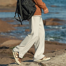 D2272-TP50控价68冬季新款加绒加厚保暖休闲裤时尚摇粒绒裤子，男装休闲裤，电商A102-1