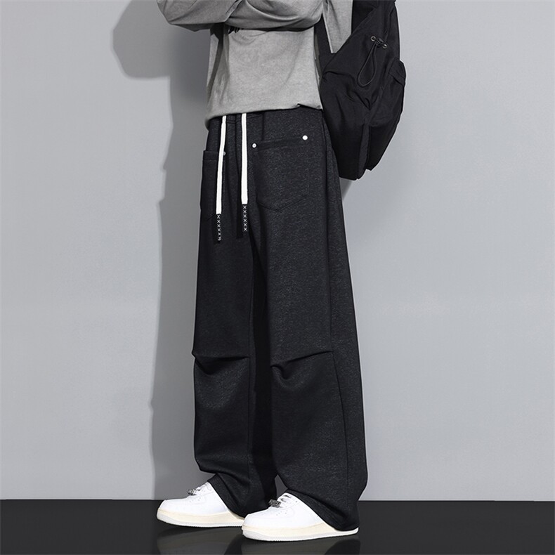 美式潮牌直筒工装裤男2026春宽松显瘦休闲长裤子Q29177-P45,男装工装外套,星座610（原A335）