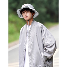 纯色刺绣夹克防水棒球服外套X1213-DY148-P75，男装夹克，星座1213