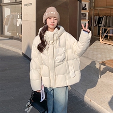 现货！新品冬加厚羽绒服宽松白鸭绒外套2C212-G09-P295-K388，女装羽绒服，2C212