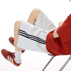 抖音得物高品质二开重磅华棉夏季三条杠织带短裤休闲运动五分裤，男装牛仔裤，电商A486