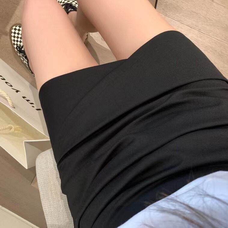 现货夏季不规则褶皱短裙巨显瘦，其它，XTZ style