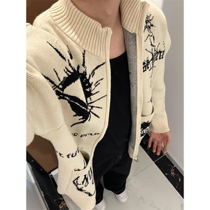 【有货】5504CC-特P58手稿开衫毛衣外套男情侣针织衫线衣