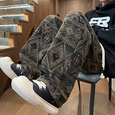 现货12潮民族风宽松直筒休闲裤复古休闲裤XZ211-1-K2445-P60，男装民族服装，星座211-1