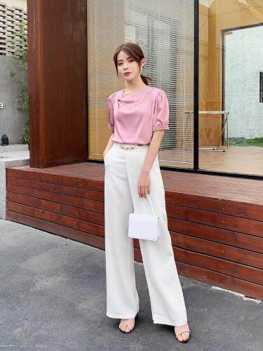 醋酸气质款小衫，女装，妙黎秀