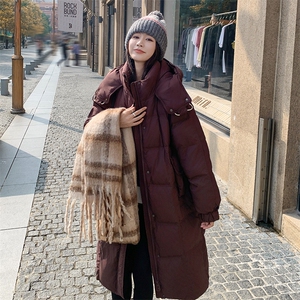 新款现货  美拉德防风加厚长款羽绒服 2C236-T009-P285-K388图片