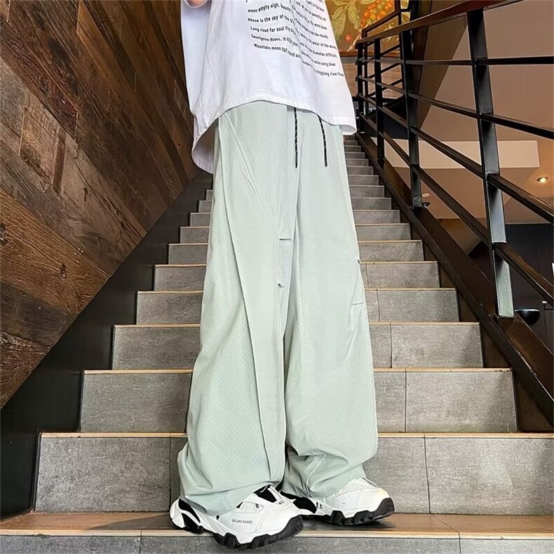 速干工装裤夏季网格透气伞兵裤子户外登山机能冲锋裤 GKB4545-p42图片