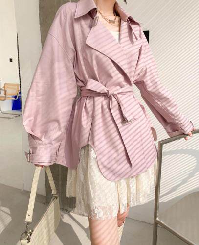 春装新款糖果色风衣外套 更多新款感谢关注2165CB，女装风衣，CB-C