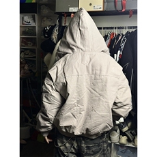 现货高品质美式高街冬季重磅硬挺短款座山雕毛领棉衣男女加厚外套，男装棉衣，电商A443