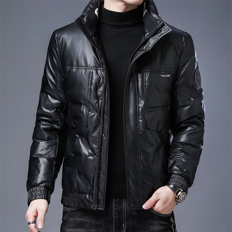 XS98331冬季男士羽绒服外套男装连帽修身白鸭绒潮流帅气P228,男装羽绒服,电商B360