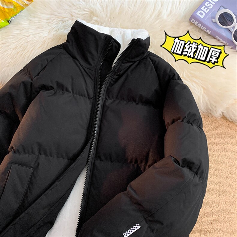 三防料抖音品质现货10W件宽松加绒加厚棉衣外套棉服BM111特P78,男装棉衣,电商A486