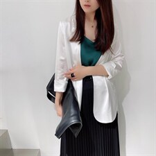 醋酸外套高端时尚，面料吸湿透气性、回弹性好。，其它，蓝衣可