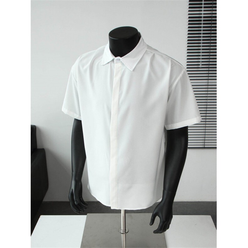 休闲、百搭、透气、简约衬衫，A061-AC01338-特P30-模特图，男装衬衫，电商A061