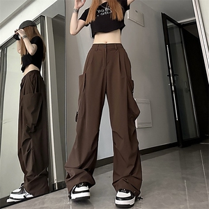 B221 美式街头hiphop宽松户外工装休闲裤子 LK23116-P60 控78图片