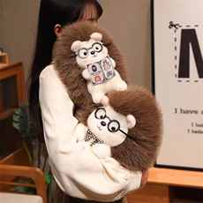 可爱小刺猬毛绒公仔