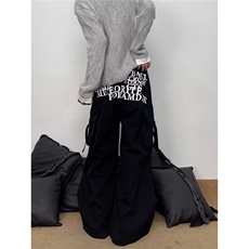 美式复古休闲裤新款宽松百搭直筒阔腿裤潮NB5105-P59，男装休闲裤，星座208-5