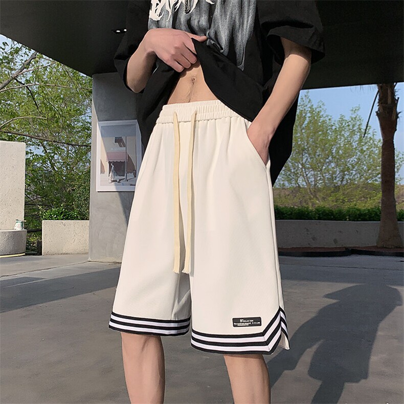 2025新美式ins高街夏季运动裤短裤五分裤休闲裤XZ212-1-QBK20-P38，男装牛仔裤，星座212-1