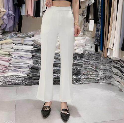 超薄垂感微喇裤，女装，帛糸霓娜