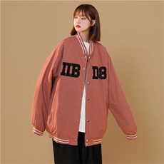 2025春季新品男夹克外套棒球服情侣款时尚棒球服港风宽松上衣男女，男装夹克，星座1210-1