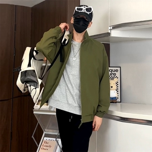 深度库存春拉链翻领外套男休闲上衣夹克潮JK001-P50 限价88图片