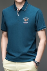 polo衫男夏季免烫短袖t恤男高级感商务休闲半袖体恤HMQ320-P58，男装Polo衫，星座1105-3