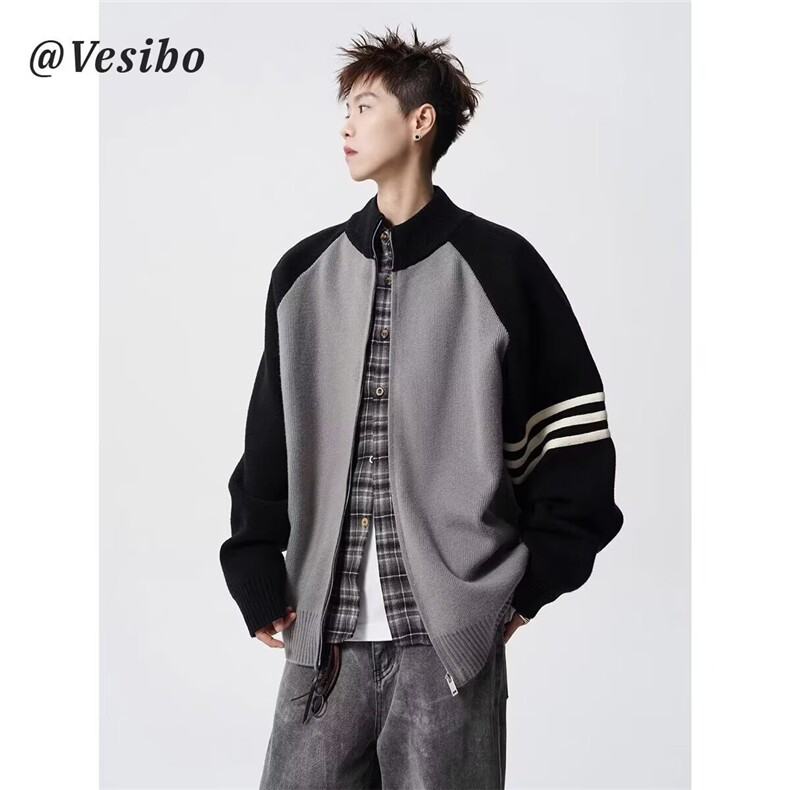 1506/QM3360/P65开衫毛衣男针织外套男生休闲毛线衣服,男装针织衫/毛衣,星座1506