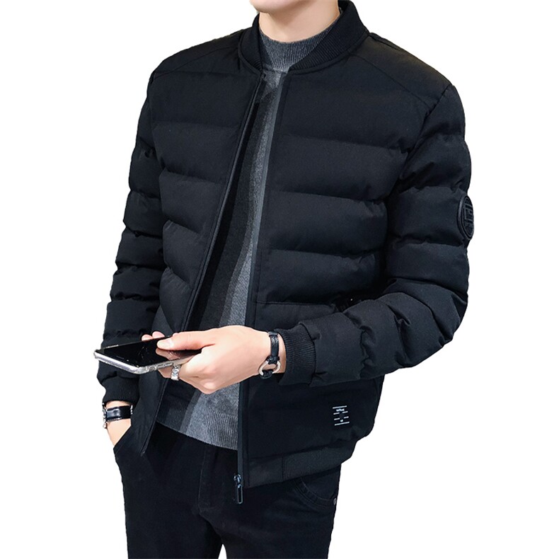 2020冬装新款羽绒棉立领保暖棉服男士潮流棉衣外套A438-1733,男装棉衣,电商A438